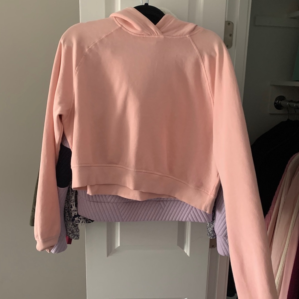 Baby pink hoodie